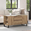 Sofabord Artisan Egetræ 102 x 44,5 x 50 cm Konstrueret træ