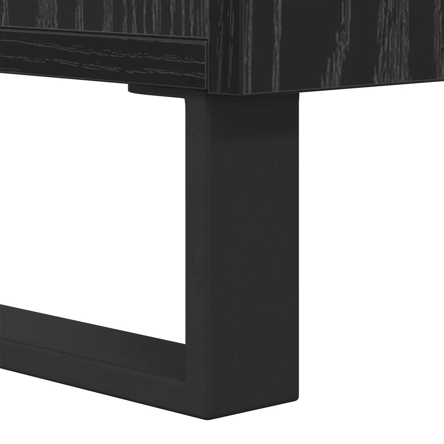 Sofabord Sort eg 102 x 44,5 x 50 cm Konstrueret træ
