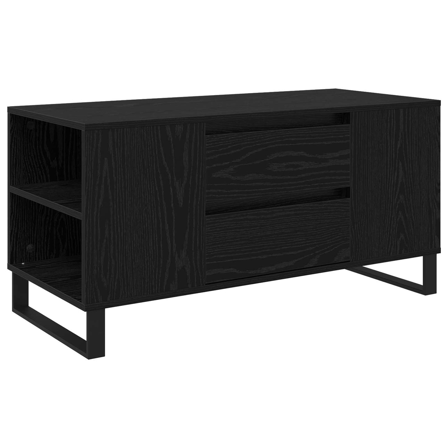 Sofabord Sort eg 102 x 44,5 x 50 cm Konstrueret træ