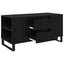 Sofabord Sort eg 102 x 44,5 x 50 cm Konstrueret træ