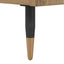 Sofabord Artisan Egetræ 90 x 49 x 45 cm Konstrueret træ