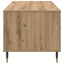 Sofabord Artisan Egetræ 90 x 49 x 45 cm Konstrueret træ