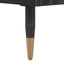 Sofabord Sort eg 90 x 49 x 45 cm Konstrueret træ