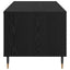 Sofabord Sort eg 90 x 49 x 45 cm Konstrueret træ