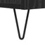 Sofabord Sort eg 90 x 49 x 45 cm Konstrueret træ