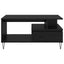 Sofabord Sort eg 90 x 49 x 45 cm Konstrueret træ