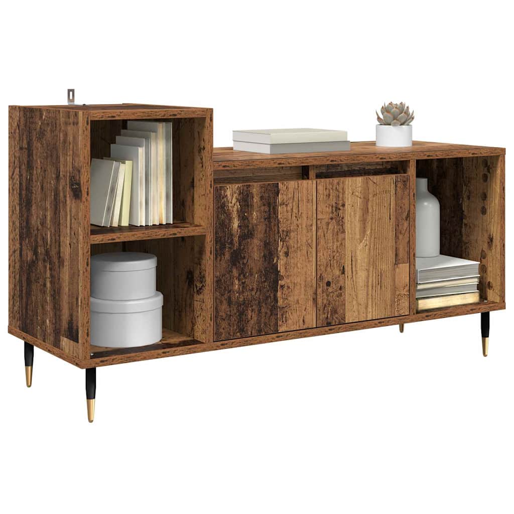 TV-skab Gammelt træ 100 x 35 x 55 cm Konstrueret træ