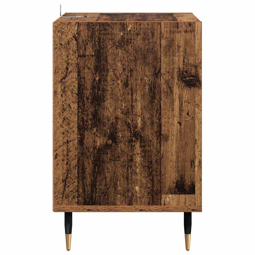 TV-skab Gammelt træ 100 x 35 x 55 cm Konstrueret træ
