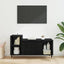 TV-skab Sort eg 100 x 35 x 55 cm Konstrueret træ