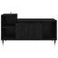 TV-skab Sort eg 100 x 35 x 55 cm Konstrueret træ
