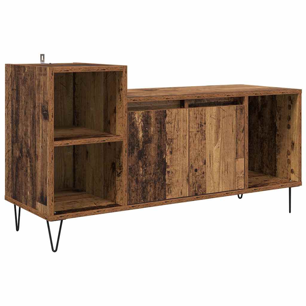 TV-skab Gammelt træ 100 x 35 x 55 cm Konstrueret træ