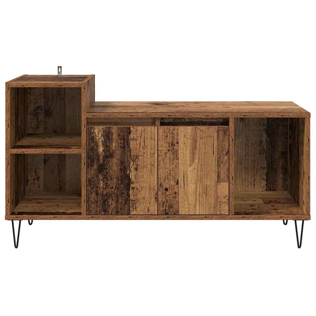 TV-skab Gammelt træ 100 x 35 x 55 cm Konstrueret træ