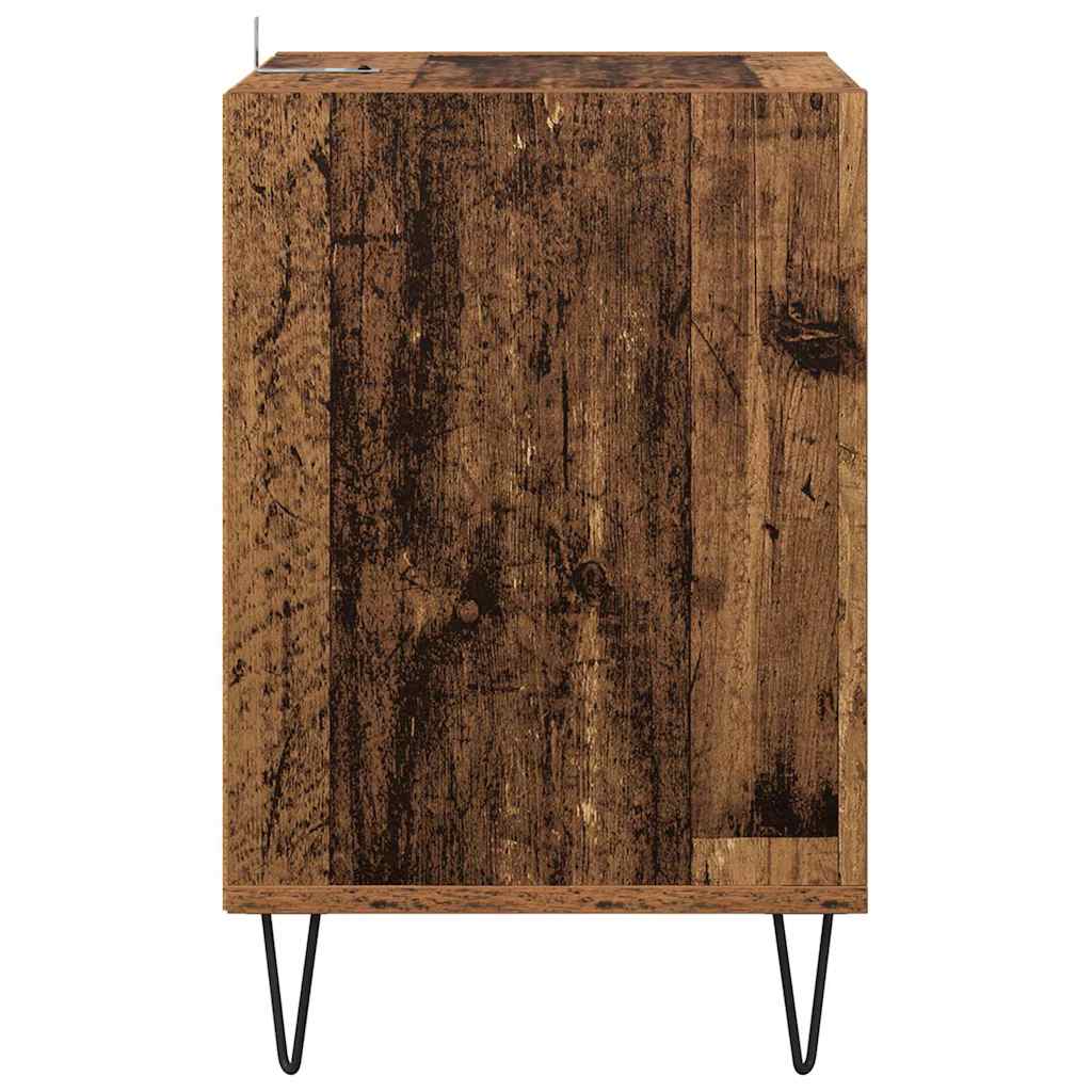 TV-skab Gammelt træ 100 x 35 x 55 cm Konstrueret træ