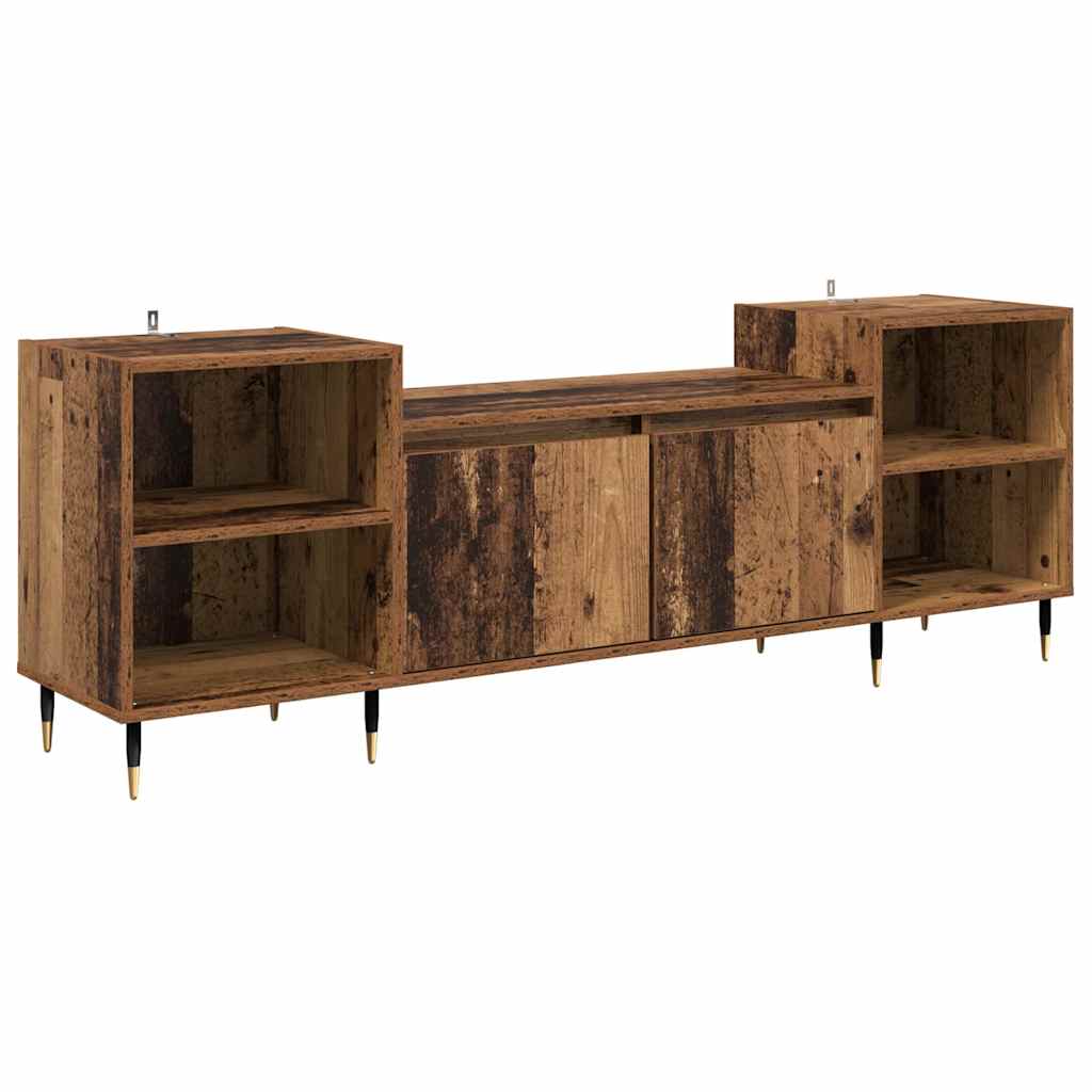 TV-skab Gammelt træ 160 x 35 x 55 cm Konstrueret træ