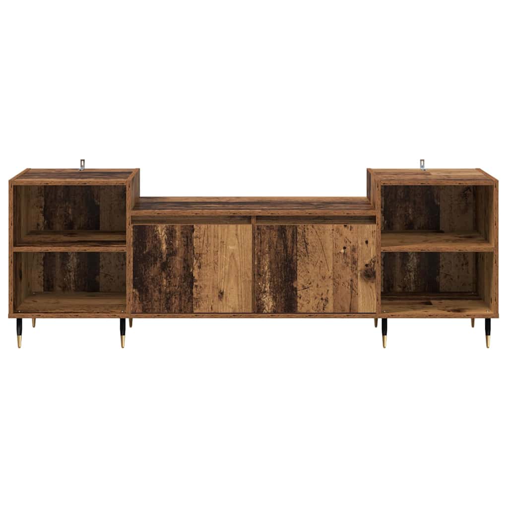 TV-skab Gammelt træ 160 x 35 x 55 cm Konstrueret træ