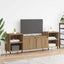 TV-skab 160 x 35 x 55 cm Artisan Egetræ Konstrueret træ