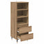 Highboard Artisan Egetræ 40 x 36 x 110 cm Konstrueret træ