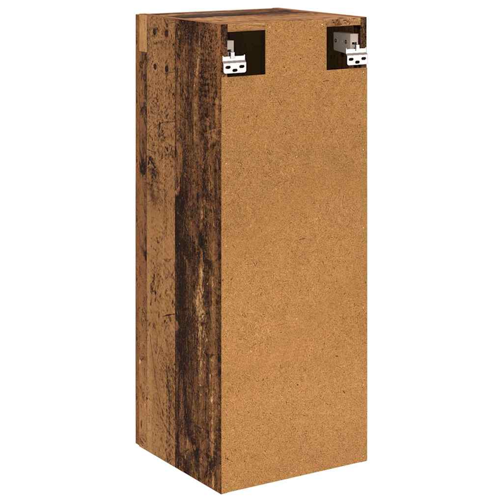 Vægskab Gammelt træ 34,5 x 34 x 90 cm Konstrueret træ