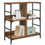 Bogreol Gammelt træ 78,5 x 33 x 82 cm Konstrueret træ