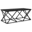 Sofabord Sort eg 100 x 49 x 40 cm Konstrueret træ