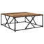 Sofabord Gammelt træ 100 x 100 x 40 cm Konstrueret træ