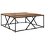 Sofabord Gammelt træ 100 x 100 x 40 cm Konstrueret træ
