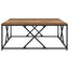 Sofabord Gammelt træ 100 x 100 x 40 cm Konstrueret træ