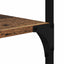 Bogreol Gammelt træ 99 x 35,5 x 176 cm Konstrueret træ