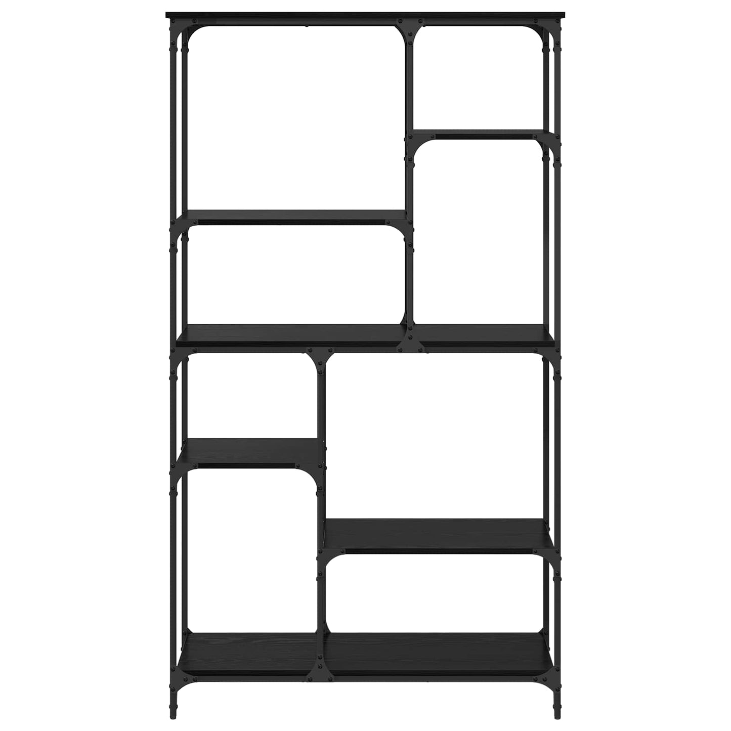 Bogreol Sort eg 99 x 35,5 x 176 cm Konstrueret træ