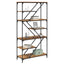 Bogreol Gammelt træ 91 x 36 x 176 cm Konstrueret træ
