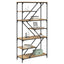 Bogreol 9 niveauer 91 x 36 x 176 cm Konstrueret træ