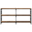 Konsolbord Gammelt træ 156 x 28 x 80,5 cm Konstrueret træ