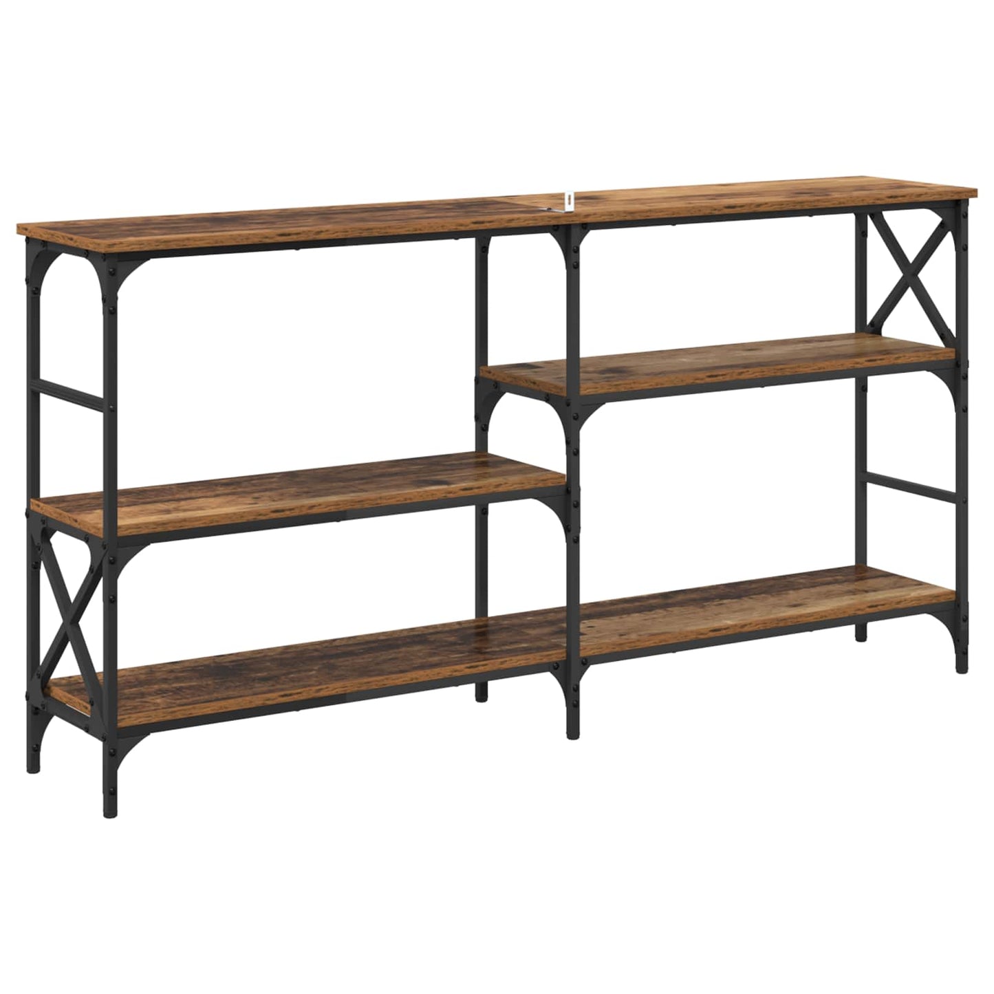 Konsolbord Gammelt træ 150 x 29 x 76,5 cm Konstrueret træ