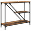 Konsolbord Gammelt træ 88,5 x 30 x 75 cm Konstrueret træ