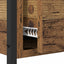 Konsolbord Gammelt træ 100 x 39 x 78,5 cm Konstrueret træ