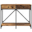 Konsolbord Gammelt træ 100 x 39 x 78,5 cm Konstrueret træ