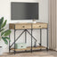 Konsolbord Artisan Egetræ 100 x 39 x 78,5 cm Konstrueret træ
