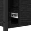 Konsolbord Sort eg 100 x 39 x 78,5 cm Konstrueret træ