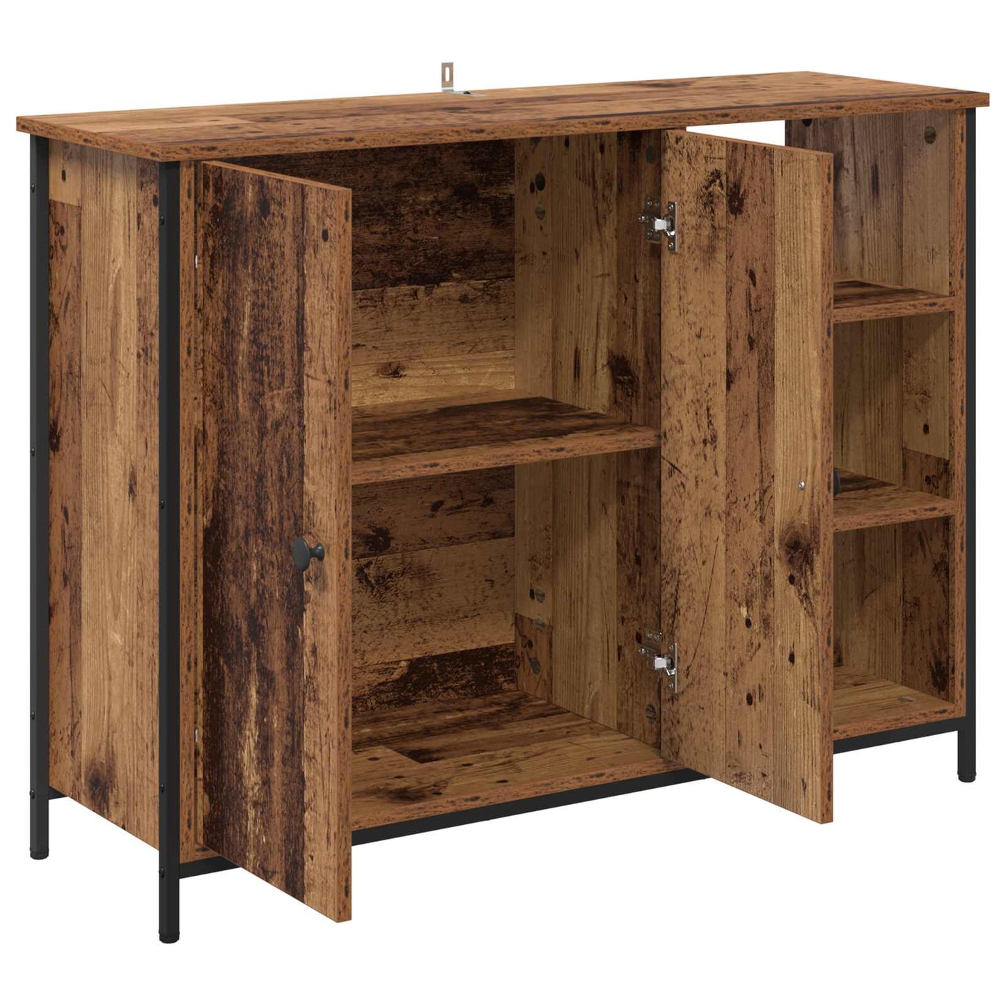 Sideboard Gammelt træ 100 x 33 x 75 cm Konstrueret træ