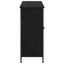 Sideboard Sort eg 100 x 33 x 75 cm Konstrueret træ