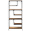 Bogreol Gammelt træ 81 x 36 x 176 cm Konstrueret træ