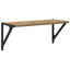 Væghylder Vægmonteret 2 pcs Artisan Egetræ 60 x 25 x 25,5 cm
