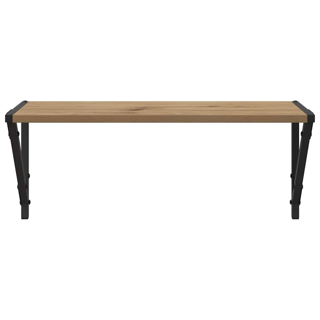 Væghylder Vægmonteret 2 pcs Artisan Egetræ 60 x 25 x 25,5 cm