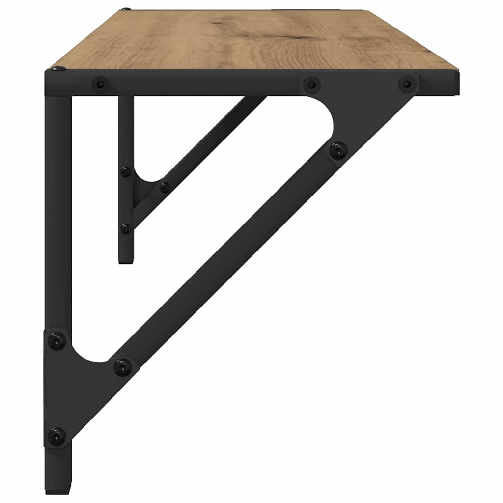Væghylder Vægmonteret 2 pcs Artisan Egetræ 60 x 25 x 25,5 cm