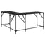 Bord Sort eg 149 x 149 x 75 cm Konstrueret træ