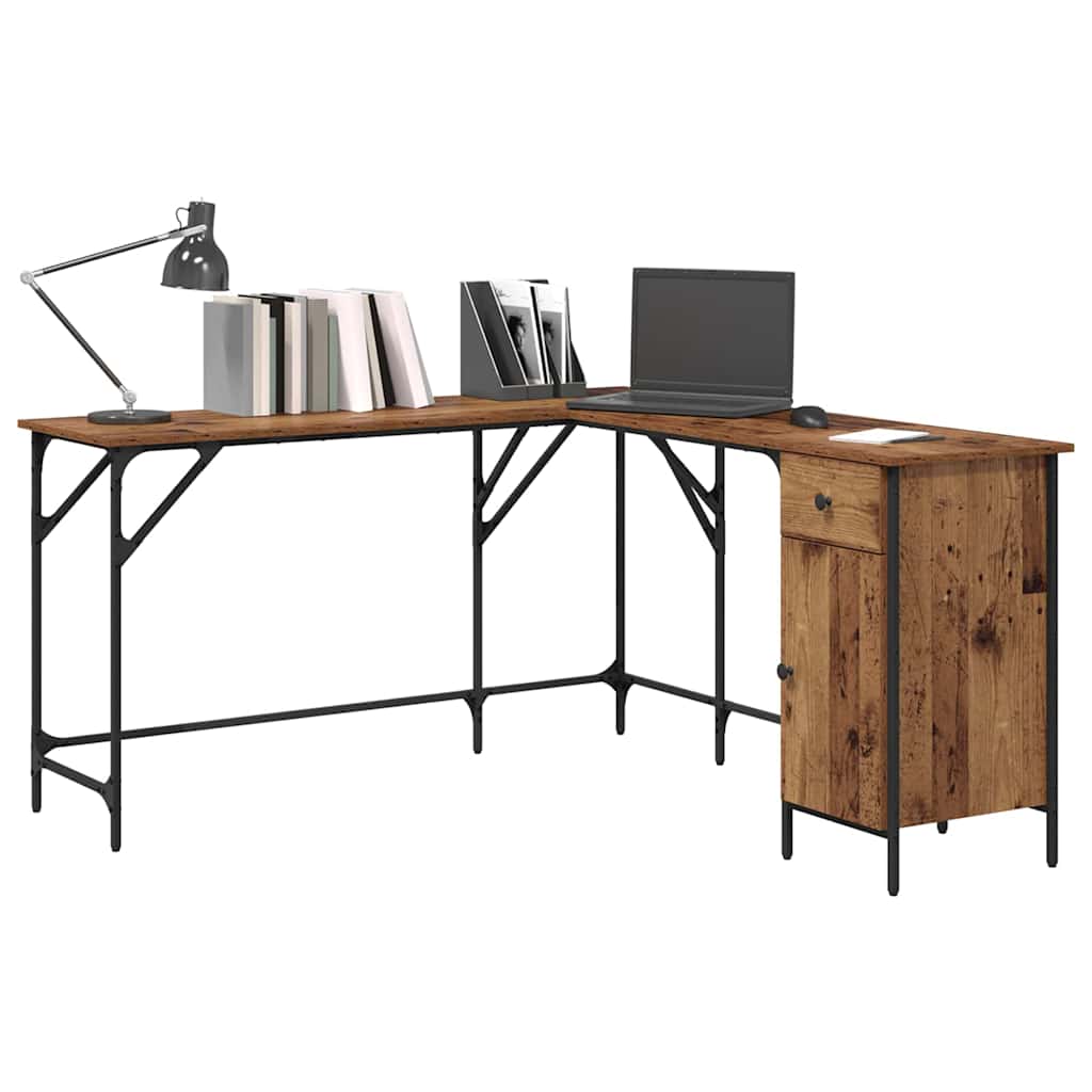 Bord Gammelt træ 141 x 141 x 75 cm Konstrueret træ