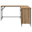 Bord Artisan Egetræ Konstrueret træ 141 x 141 x 75 cm
