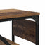 Konsolbord Gammelt træ Konstrueret træ 105x30x75cm