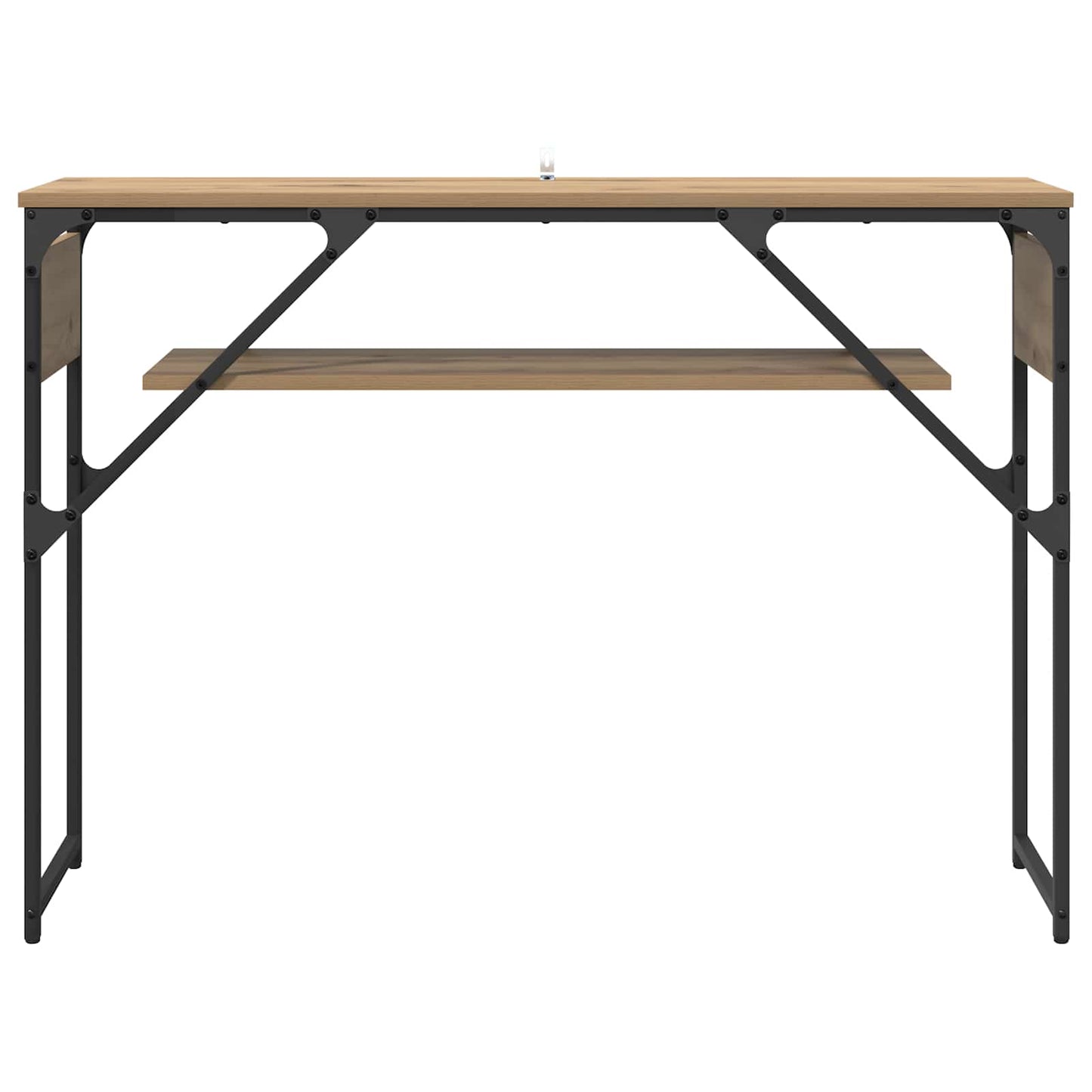 Konsolbord Artisan Egetræ Konstrueret træ 105x30x75cm