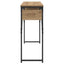 Konsolbord Artisan Egetræ Konstrueret træ 105x30x75cm